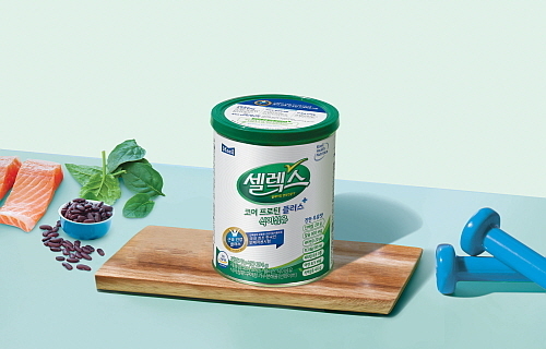 셀렉스 코어 프로틴 플러스 식이섬유 연출 컷...매일유업 제공