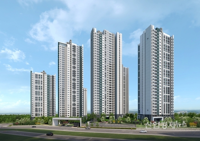 천안 푸르지오 레이크사이드 투시도. 이미지=대우건설