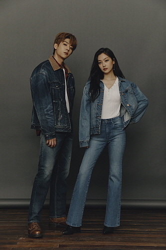 채종협과 최희진 모델 컷...한세엠케이 제공