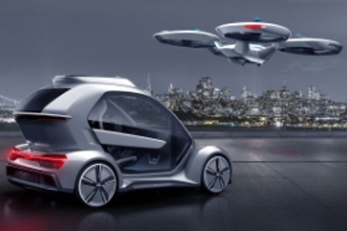 한국형 도심항공교통 서비스 제공을 위해. 현대건설, 현대차, 인천국제공항, KT가 손을 맞잡았다. 사진=현대자동차그룹