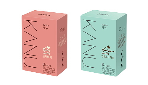 카누 라떼 신제품 2종 연출 컷...동서식품 제공