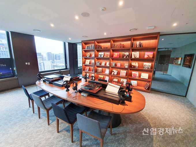 직원들의 휴식을 위해 설치한 울림 음악존. 사진=SK이노베이션