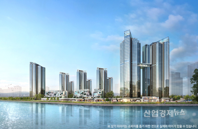 송도자이 크리스탈오션 투시도. 이미지=GS건설