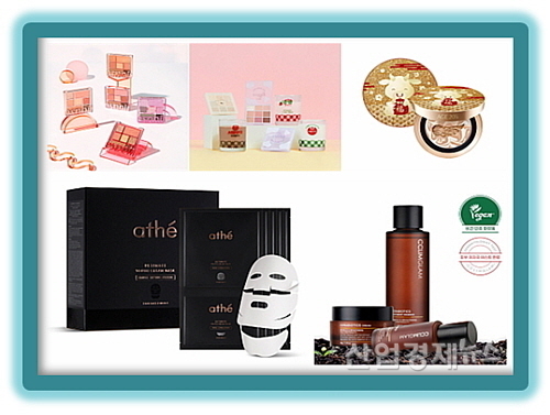 위쪽부터 시계방향 에스쁘아, 에뛰드, 에이지투웨니스, 아떼, 끌림글렘 에디션 모음 컷...각사 제공