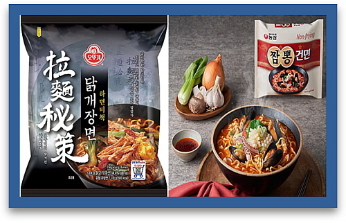 출처 : 오뚜기, 농심