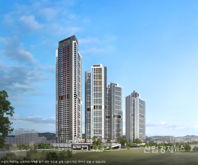 힐스테이트 대명 센트럴 투시도. 이미지=현대건설