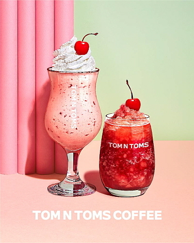 블라썸 모멘트 음료 2종...탐앤탐스 제공