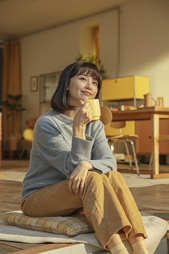 박하선 모델 컷...동서식품 제공