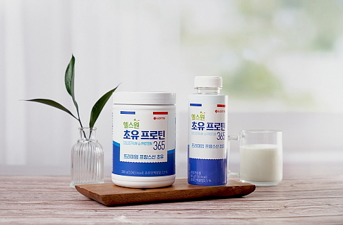 초유프로틴365 연출 컷...롯데제과 제공