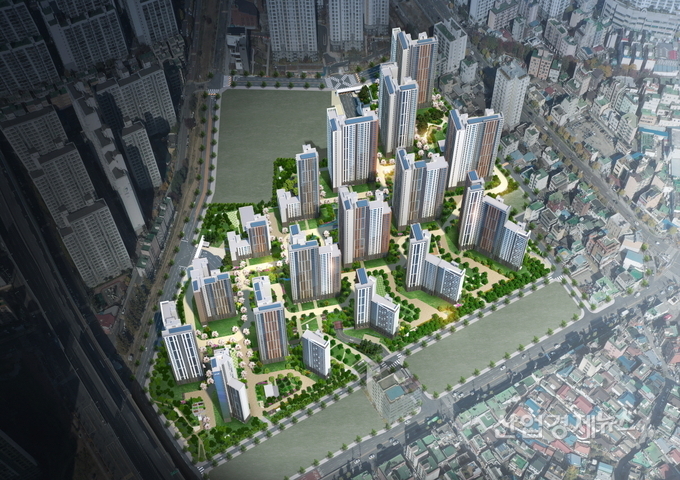 용현자이크레스트 조감도. 이미지=GS건설