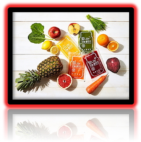 오늘 클렌즈 4종 연출 컷...탐앤탐스 제공