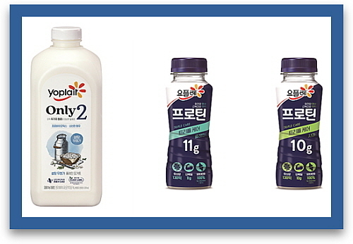 요플레 신제품 연출 컷...빙그레 제공