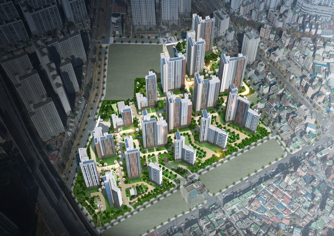 용현자이크레스트 조감도. 이미지=GS건설