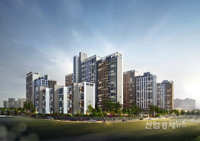 GS건설이 화성에 분양하는 ‘봉담자이 라피네’가 14일 견본주택을 오픈한다. 이미지=GS건설