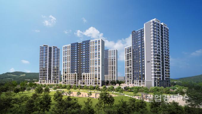 DL이앤씨 e편한세상 연천 웰스하임 투시도. 이미지=DL이앤씨