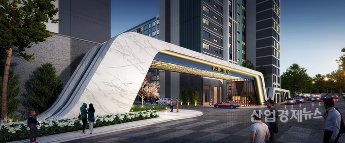 용인 수지 현대아파트 리모델링 문주