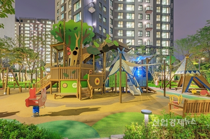 '방배 그랑자이' 단지내부. 사진=GS건설