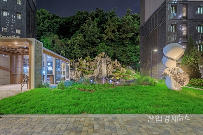 '방배 그랑자이' 단지내부. 사진=GS건설