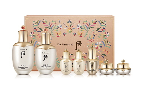 후 천기단 화현 세트 연출 컷...LG생활건강 제공