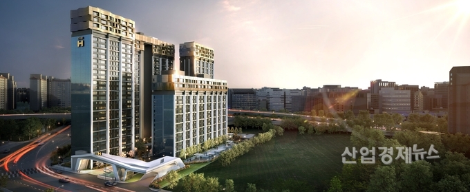 잠원갤럭시1차 리모델링 조감도. 이미지=현대건설