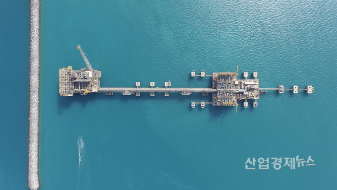 바레인 LNG터미널 전경. 사진=GS건설
