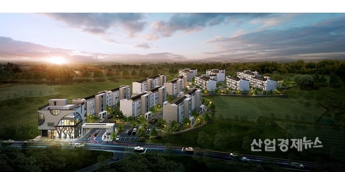 제주 푸르지오 더 퍼스트 야경투시도. 이미지=대우건설