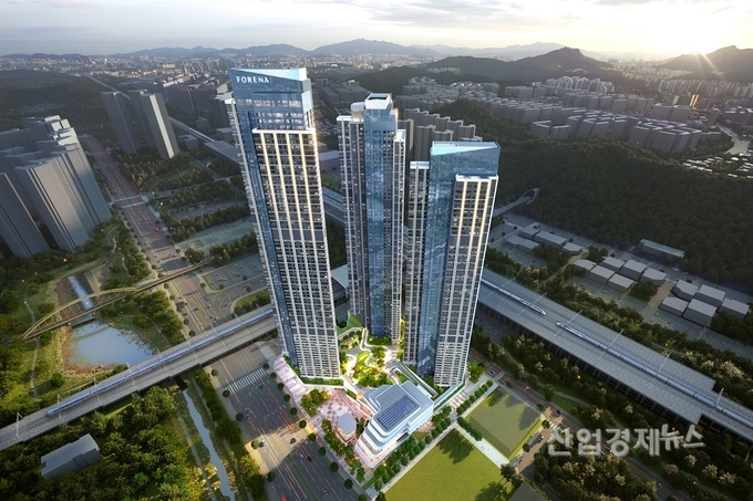 한화 포레나 천안아산역 조감도. 이미지=한화건설