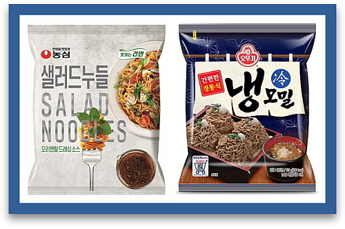 <사진=농심(좌), 오뚜기(우) 제공>