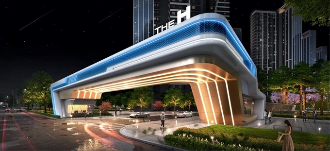 광주광천동 재개발 게이트. 이미지=현대건설