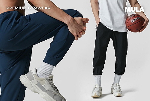 뮬라 맨즈 피지크업 숏 슬리브 2.0 제품 연출 컷...<사진=뮬라 제공>