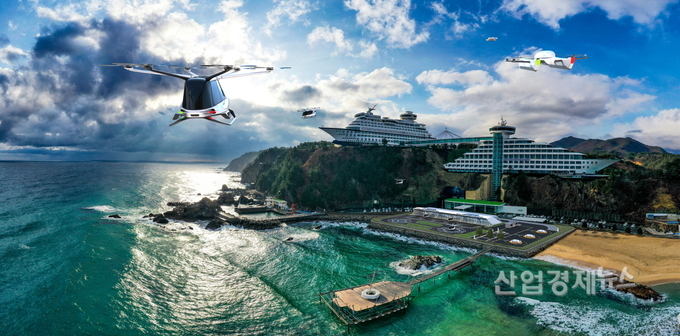 대우건설 컨소시엄이 지난 31일 ‘한국형 도심항공교통(K-UAM)’ 사업에 진출한다. 사진=대우건설