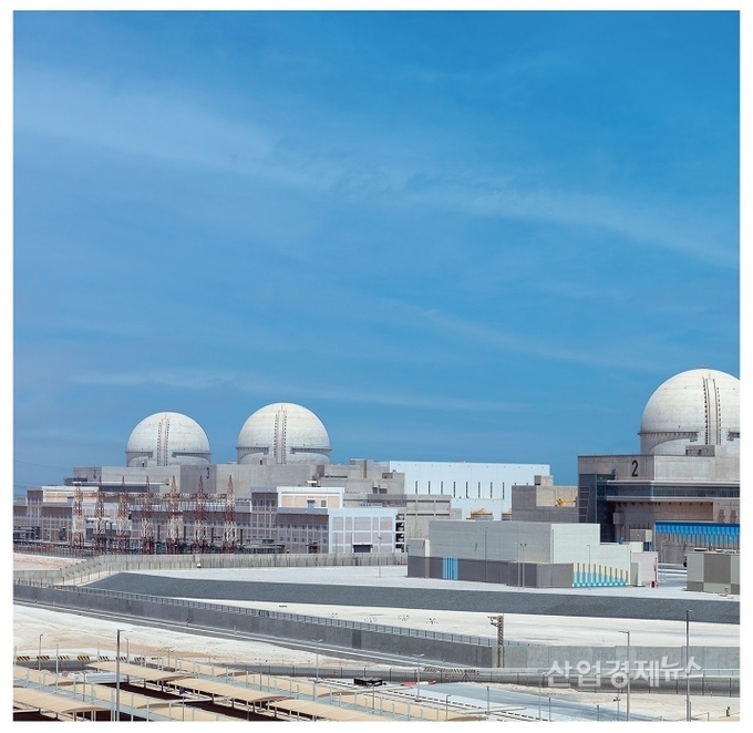 현대건설 UAE 바라카원전 모습. 사진=현대건설