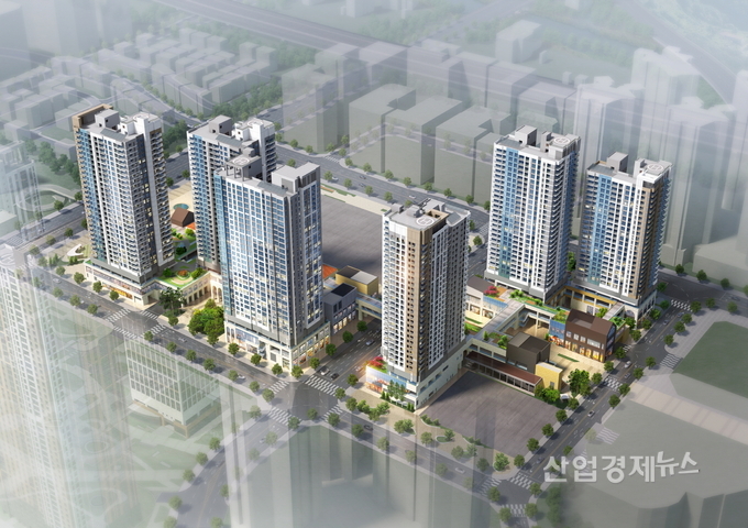 별내자이 더 스타 이그제큐티브·오피스텔II 조감도. 이미지=GS건설