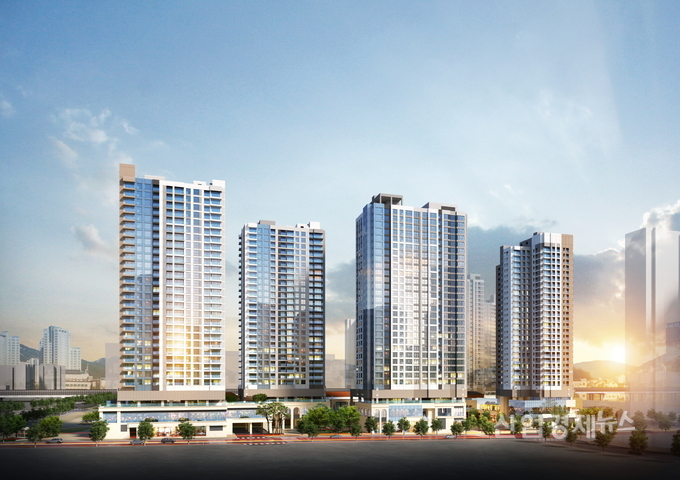 별내자이 더 스타 이그제큐티브·오피스텔II 투시도. 이미지=GS건설