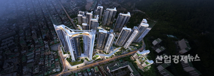 GS건설이 제안한 부산 부곡2구역 조감도. 이미지=GS건설