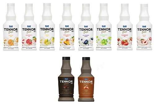 테너 베이스 8종 및 소스 2종 모음 컷...<사진=매일유업 제공>