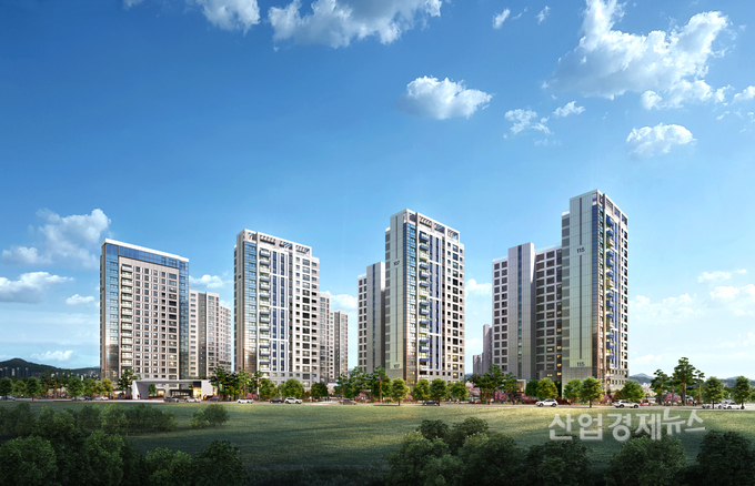 e편한세상 에코델타 센터포인트 투시도. 이미지=DL이앤씨