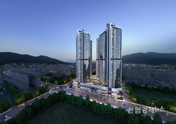 ‘e편한세상 삼천포 오션프라임’ 투시도. 이미지=DL이앤씨