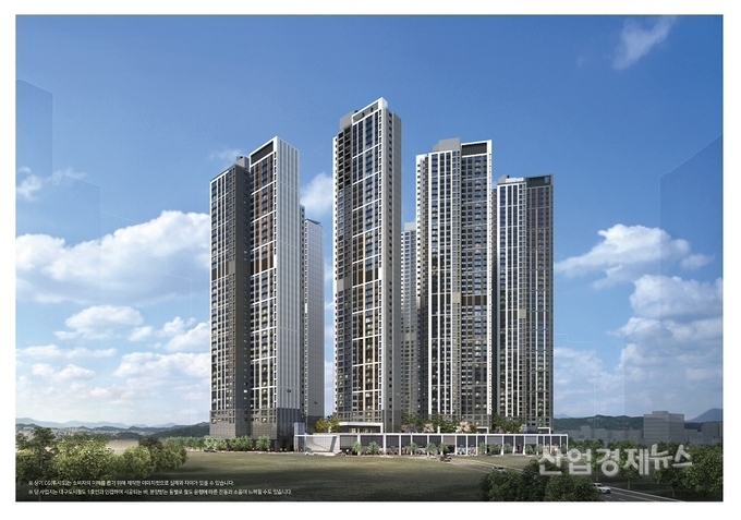 힐스테이트 대명 센트럴 2차 투시도. 이미지=현대건설