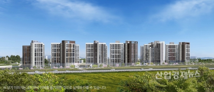 힐스테이트 원주 레스티지 투시도. 이미지=현대건설