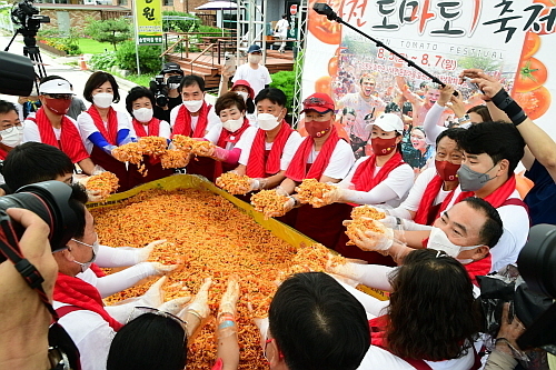 완성된 천인의 스파게티 모습...출처: 오뚜기