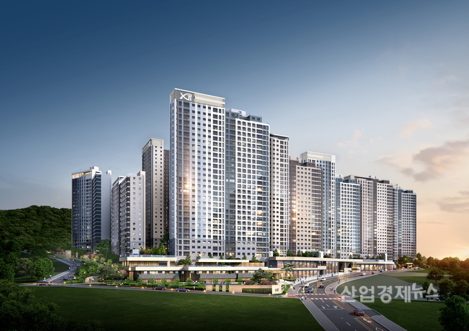 '음성자이 센트럴시티' 투시도. 이미지=GS건설