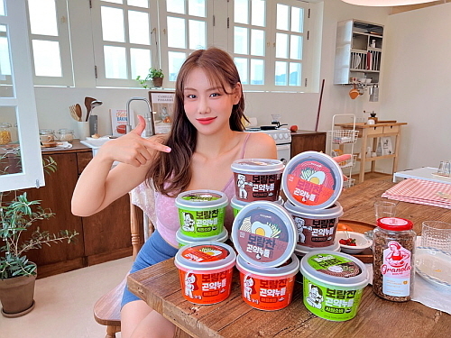 메가 인플루언서 전보람 모델 컷...<사진=우리의식탁 제공>