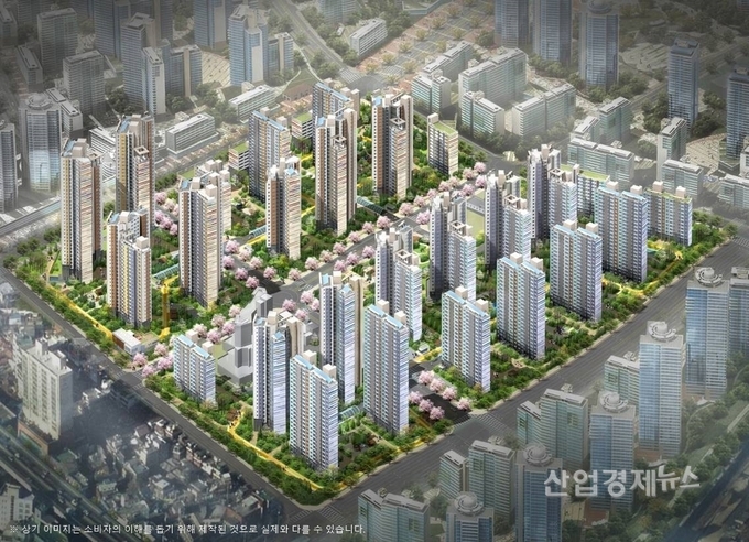 '장위자이 레디언트' 조감도. 이미지=GS건설