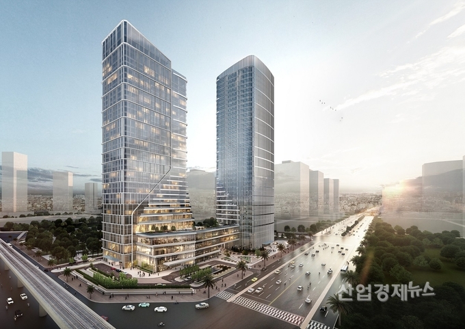 하노이 스타레이크 신도시 B3CC1 조감도. 이미지=대우건설