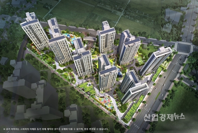 'e편한세상 군산 디오션루체' 조감도. 이미지=DL이앤씨