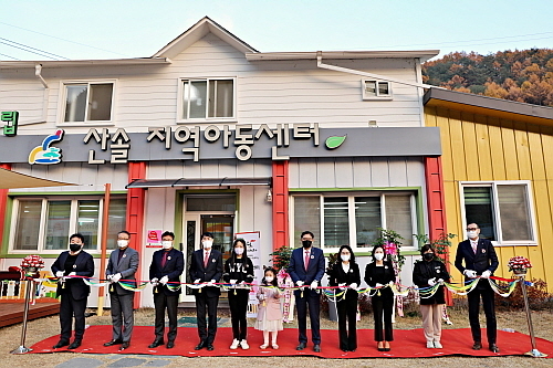 영월 스위트홈 개관식 기념 컷...<사진=롯데제과 제공>