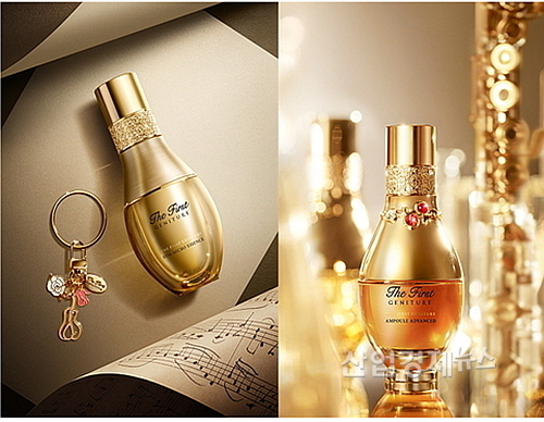 오휘 2022 더 클래식 컬렉션 2번째(좌), 4번째(우) 에디션 연출 컷...<사진=LG생활건강 제공>