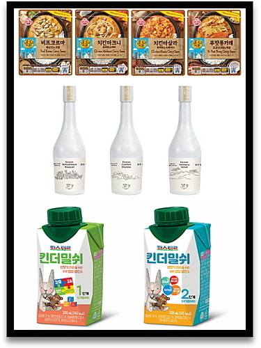 기사 관련 이미지 컷...<사진=오뚜기(위), 지평주조(중), 롯데제과(아래) 제공>