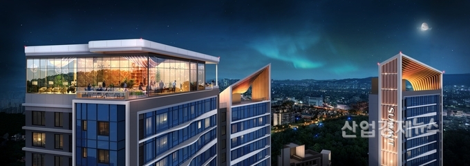 길동 삼익파크아파트 재건축 ‘써밋 듀 포레' 스카이커뮤니티. 이미지=대우건설